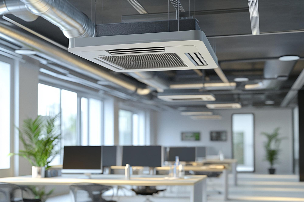 airco in bedrijfspand